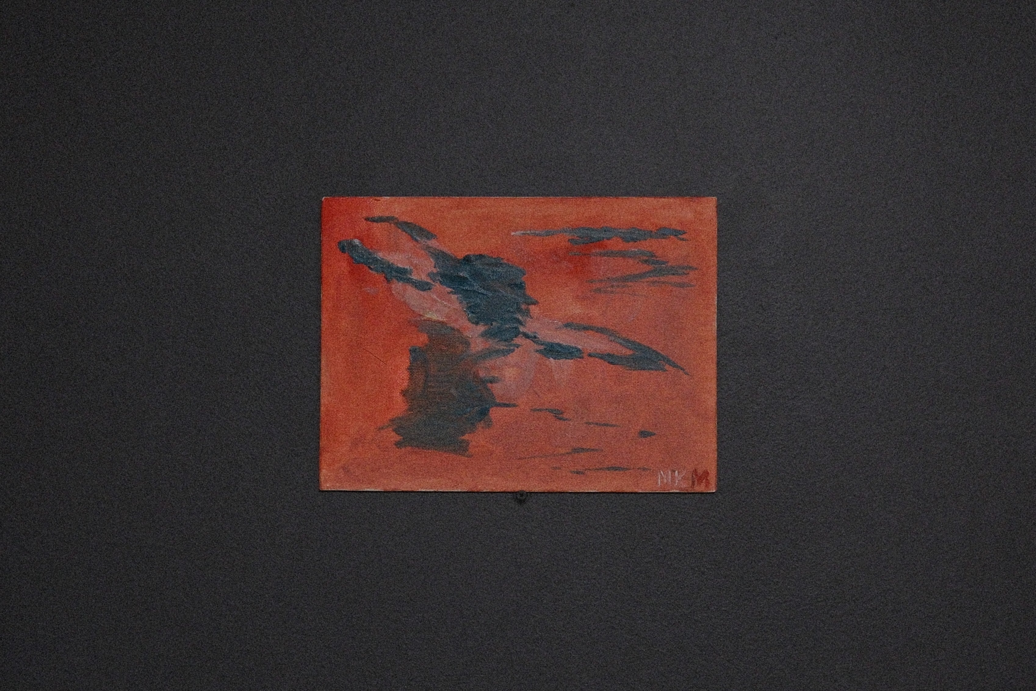 Green Head In Orange